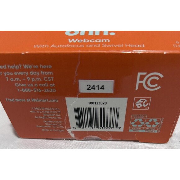 onn Webcam Autofocus 1440p Resolution Built-in Microphone 360 Degree Rotation - Picture 4 of 8